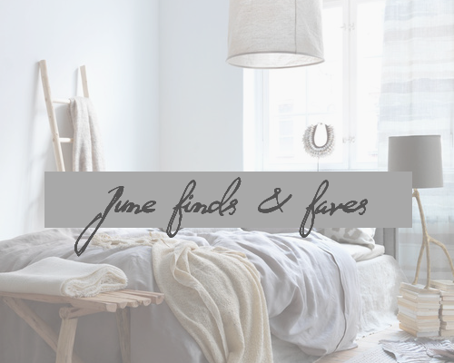 June finds & faves playlist cover - Angela McLean