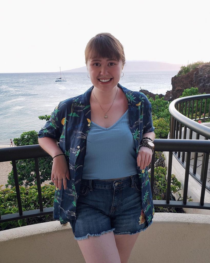 Angela in Maui, Hawaii
