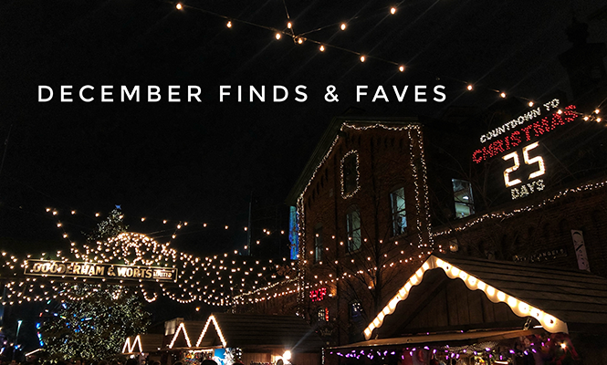 December finds & faves playlist cover