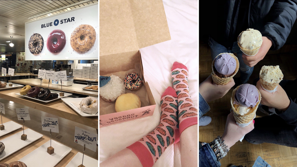 Blue Star Donuts Voodoo Doughnut Salt & Straw Portland