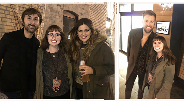 Angela with Lady Antebellum