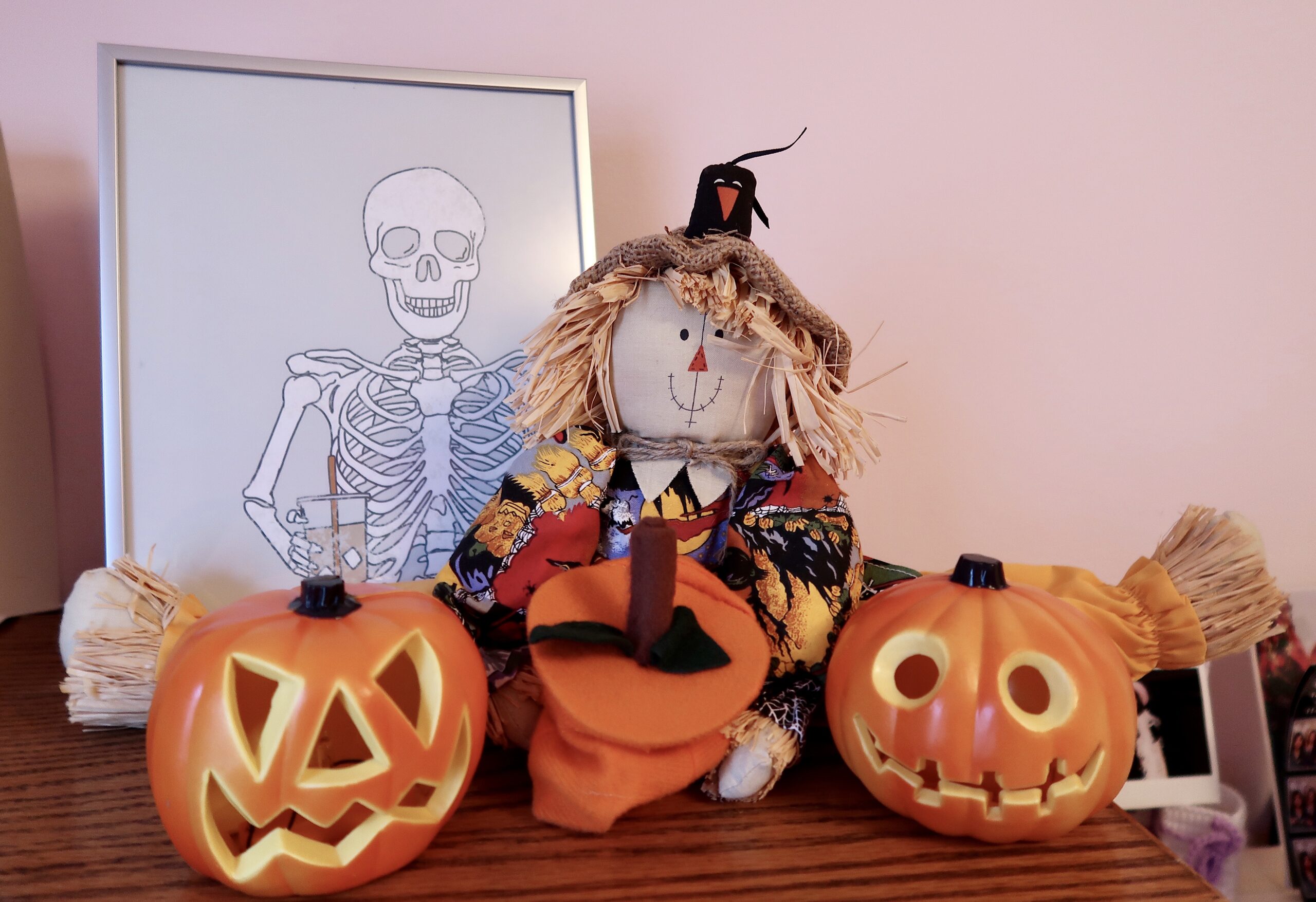 Olive Lynn Skeleton Photo Print