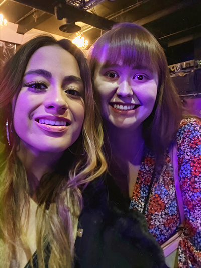 Ally Brooke (left) and Angela McLean (right)