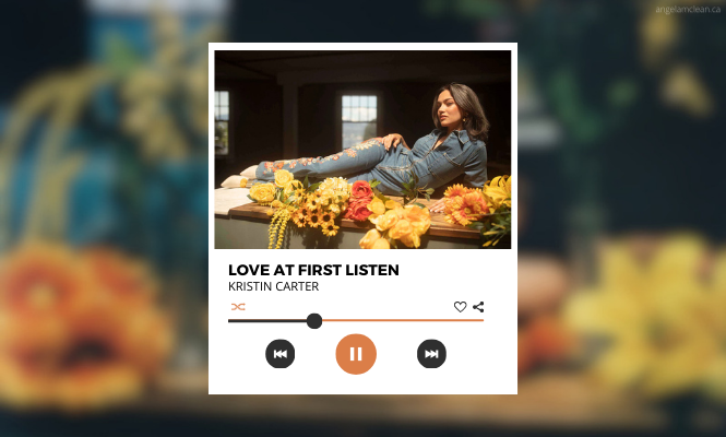 Kristin Carter Interview Love at First Listen 2024